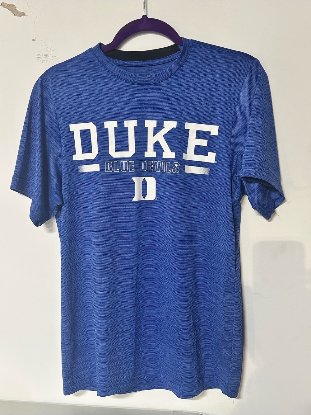 Colosseum Duke Blue Devils Heathered Royal Blue Short Sleeve Tee